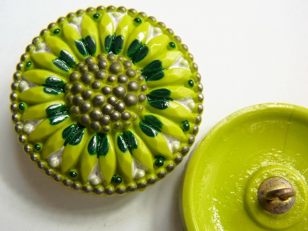 チェコガラスボタン