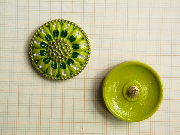 チェコガラスボタン