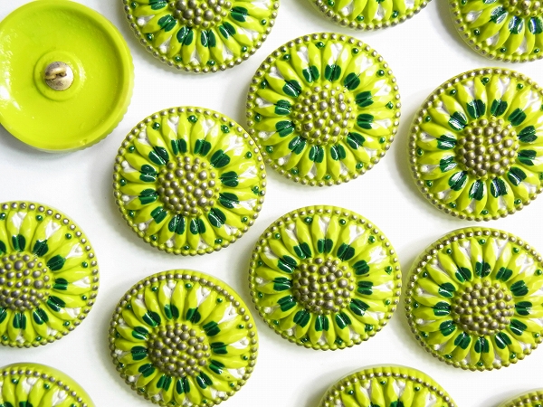 チェコガラスボタン