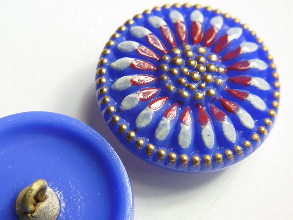 チェコガラスボタン