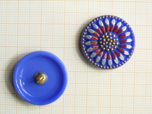 チェコガラスボタン