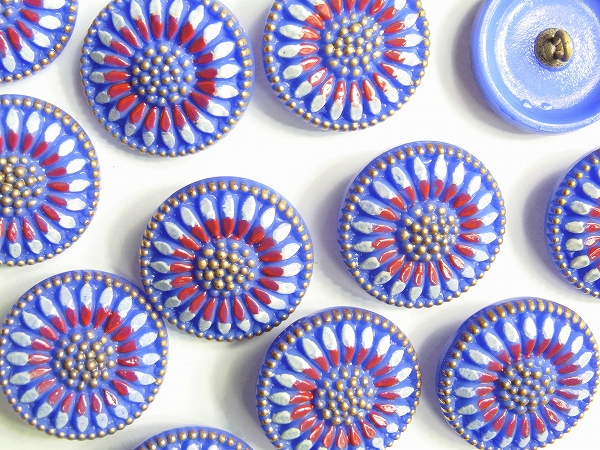 チェコガラスボタン