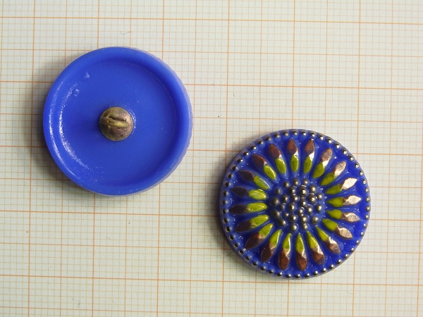 チェコガラスボタン