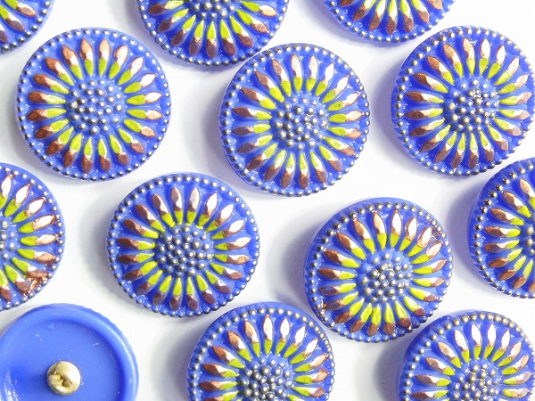 チェコガラスボタン