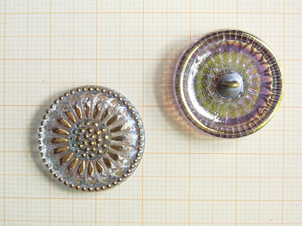 チェコガラスボタン