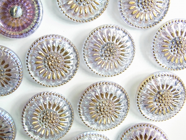 チェコガラスボタン