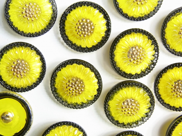 チェコガラスボタン