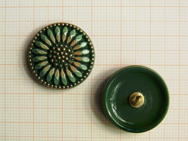 チェコガラスボタン