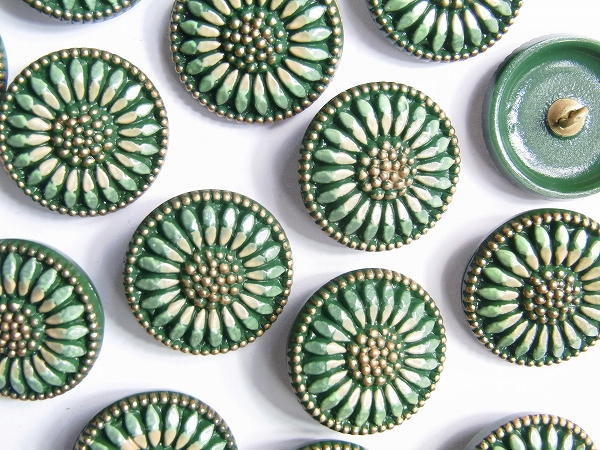 チェコガラスボタン