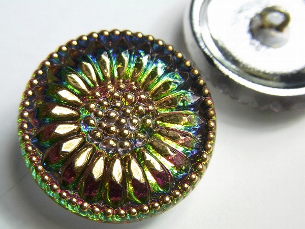 チェコガラスボタン