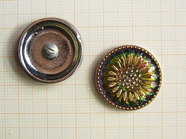 チェコガラスボタン