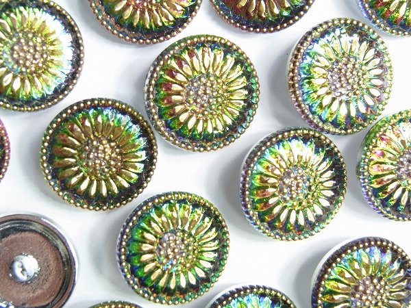 チェコガラスボタン