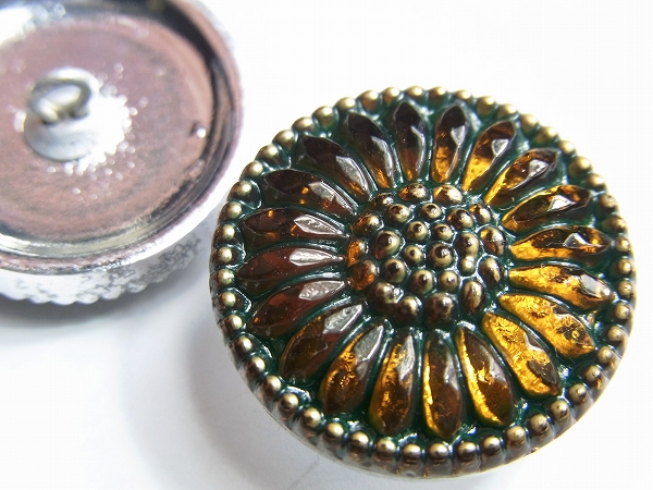 チェコガラスボタン