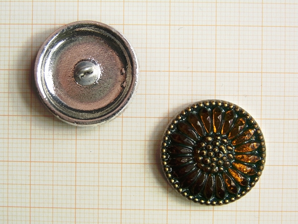 チェコガラスボタン