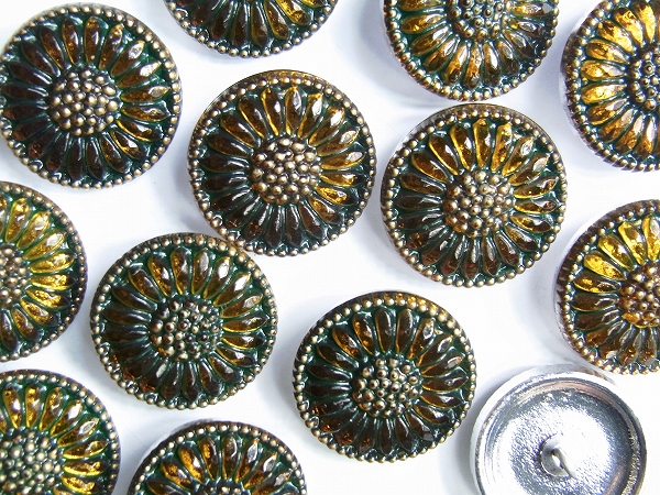 チェコガラスボタン