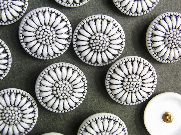 チェコガラスボタン