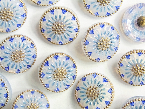 チェコガラスボタン