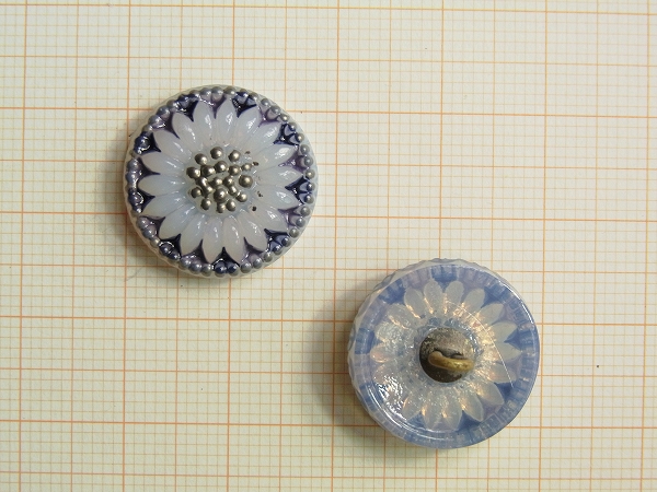 チェコガラスボタン