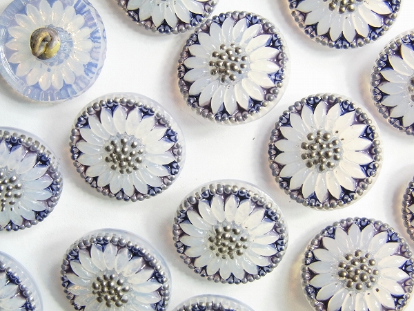 チェコガラスボタン