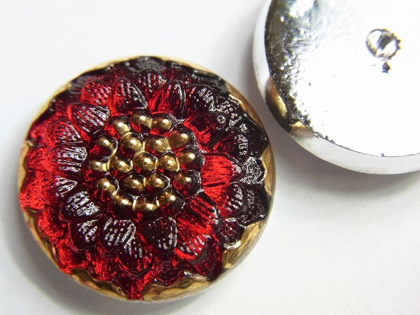 チェコガラスボタン