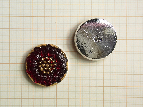 チェコガラスボタン