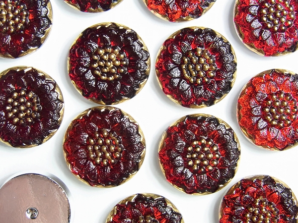 チェコガラスボタン