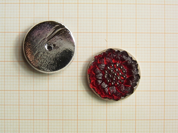 チェコガラスボタン