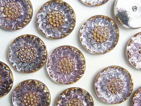 チェコガラスボタン